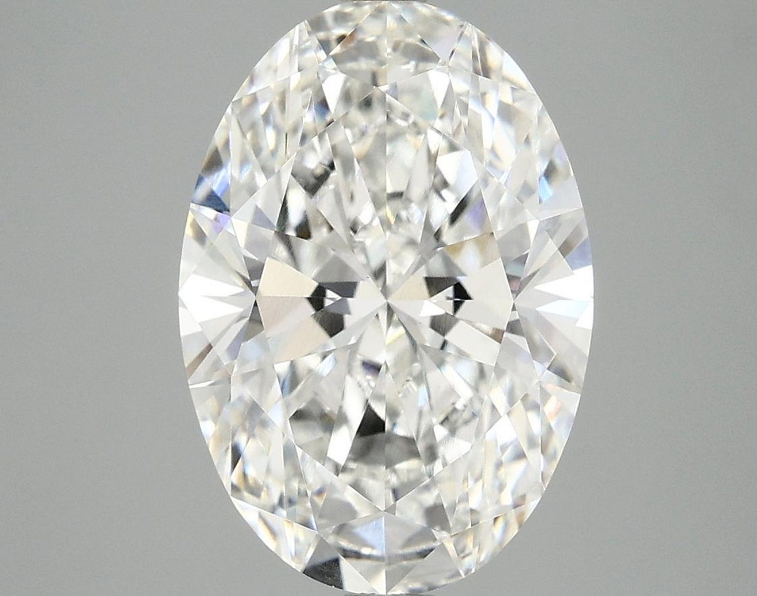 4.08 Carat Oval Shaped Ideal Cut VVS2 IGI Certified Lab Grown Diamond