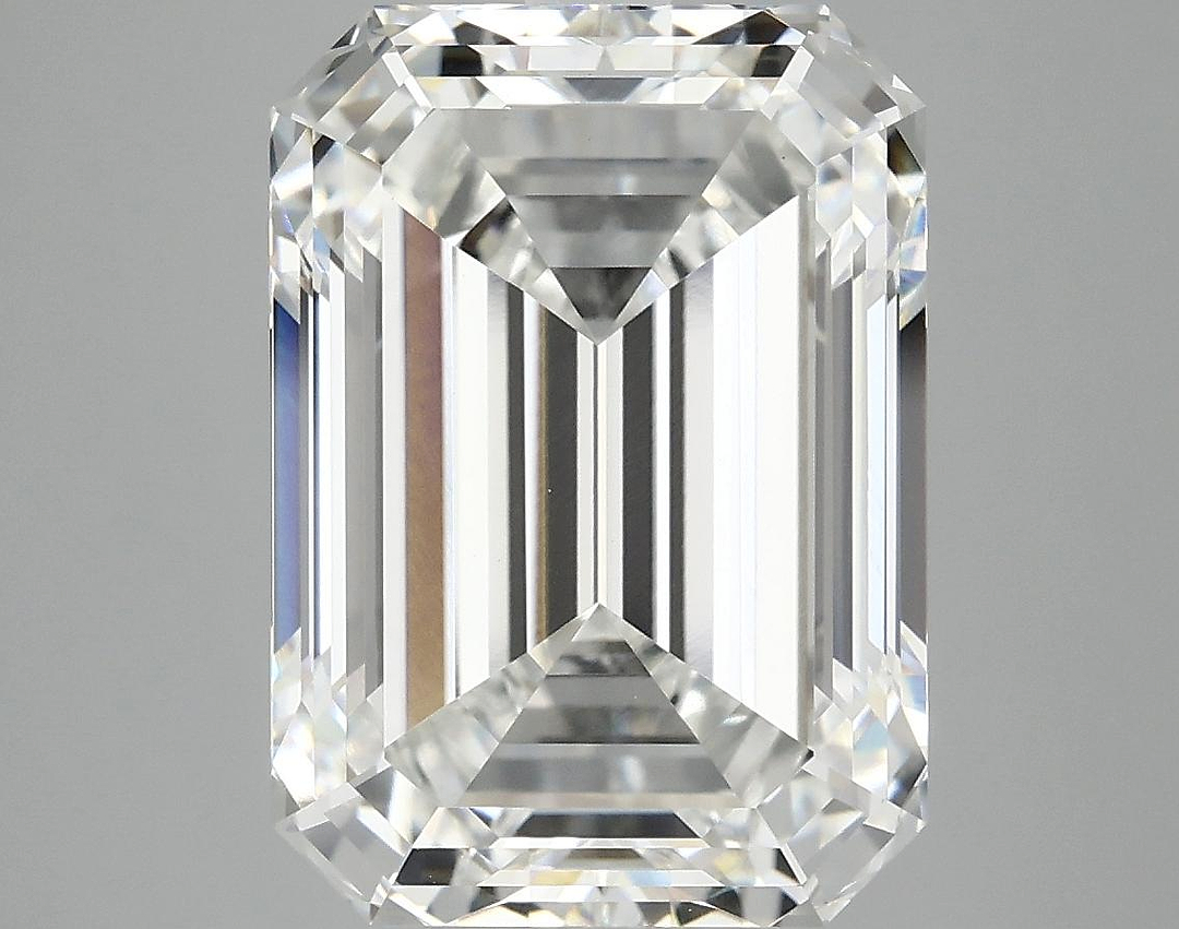 7.49 Carat Emerald Shaped Ideal Cut VVS2 IGI Certified Lab Grown Diamond