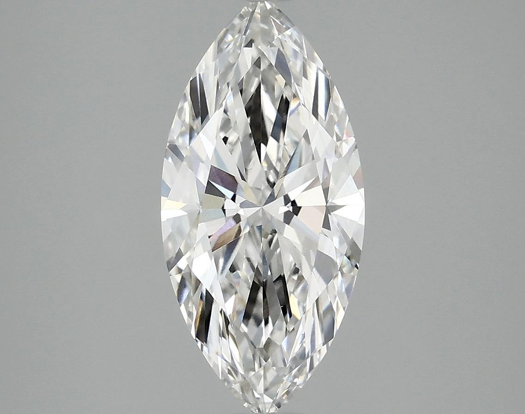 2.04 Carat Marquise Shaped Excellent Cut VVS2 IGI Certified Lab Grown Diamond