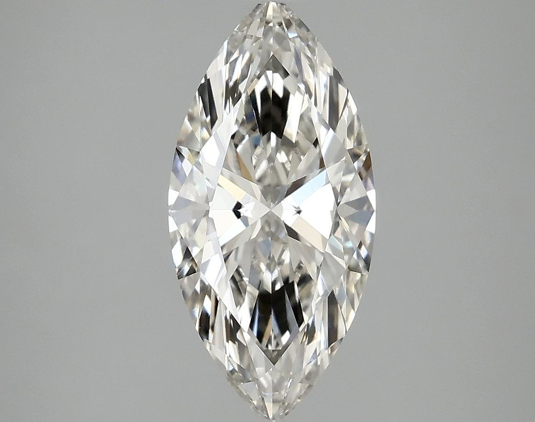 2.05 Carat Marquise Shaped Excellent Cut VVS2 IGI Certified Lab Grown Diamond
