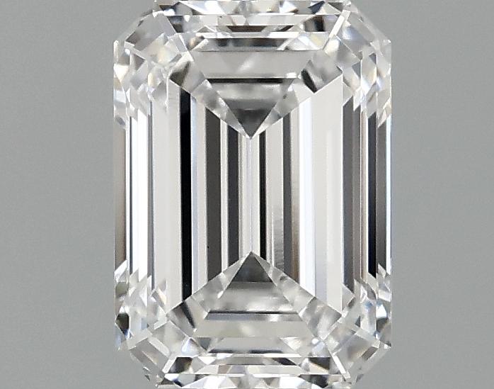 1.1 Carat Emerald Shaped Ideal Cut VVS2 IGI Certified Lab Grown Diamond
