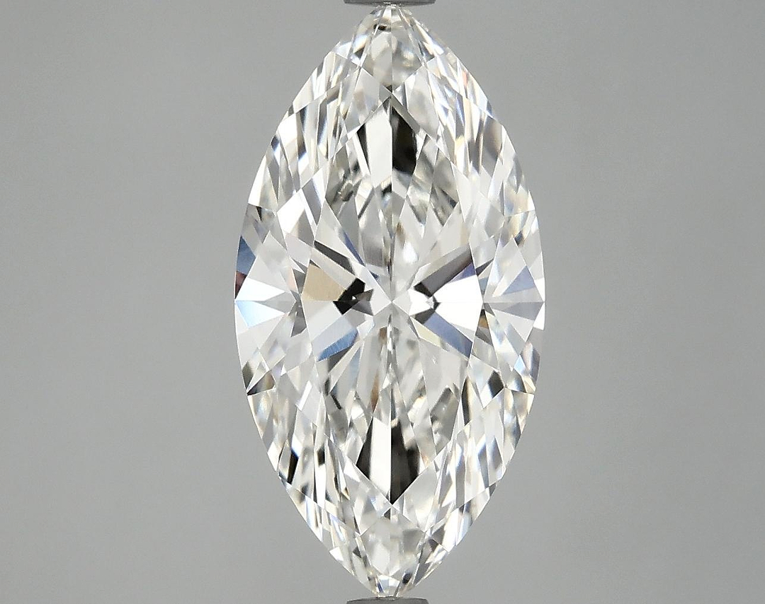 3.09 Carat Marquise Shaped Ideal Cut VVS2 IGI Certified Lab Grown Diamond