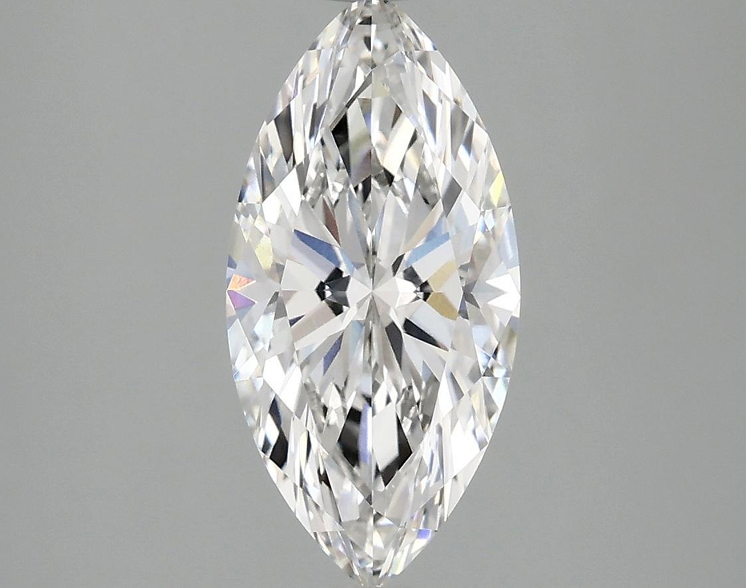 2.07 Carat Marquise Shaped Excellent Cut VVS2 IGI Certified Lab Grown Diamond