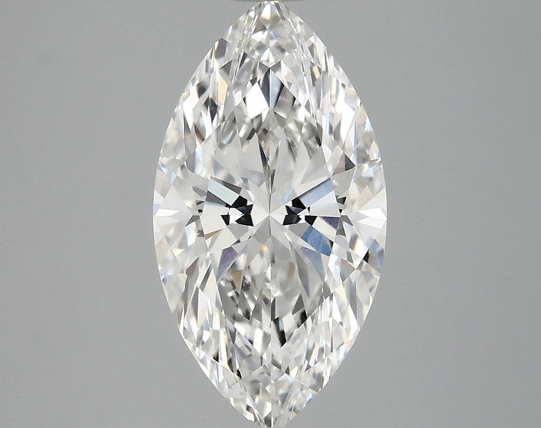 2.58 Carat Marquise Shaped Excellent Cut VVS2 IGI Certified Lab Grown Diamond
