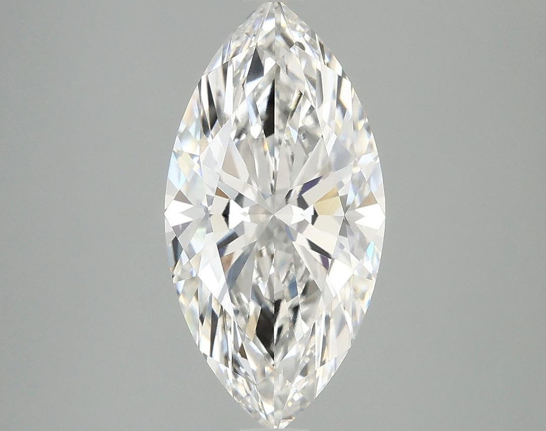3.03 Carat Marquise Shaped Ideal Cut VVS2 IGI Certified Lab Grown Diamond