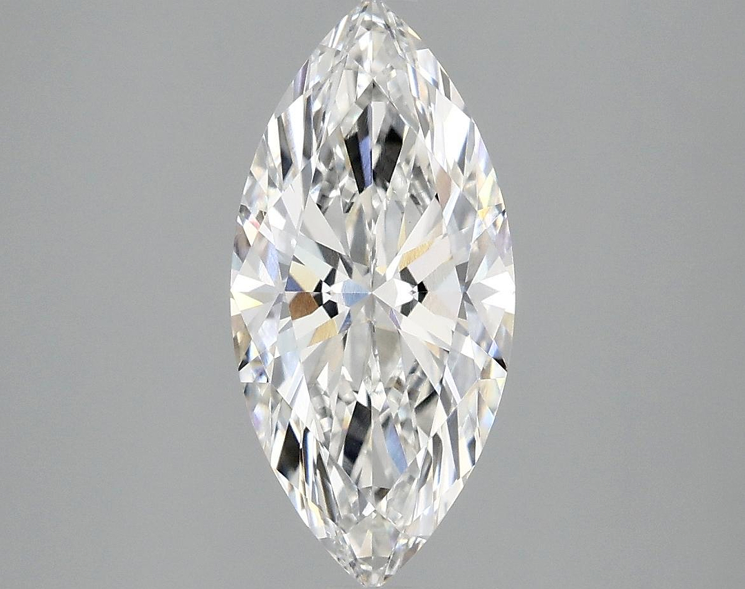 2.08 Carat Marquise Shaped Excellent Cut VVS2 IGI Certified Lab Grown Diamond