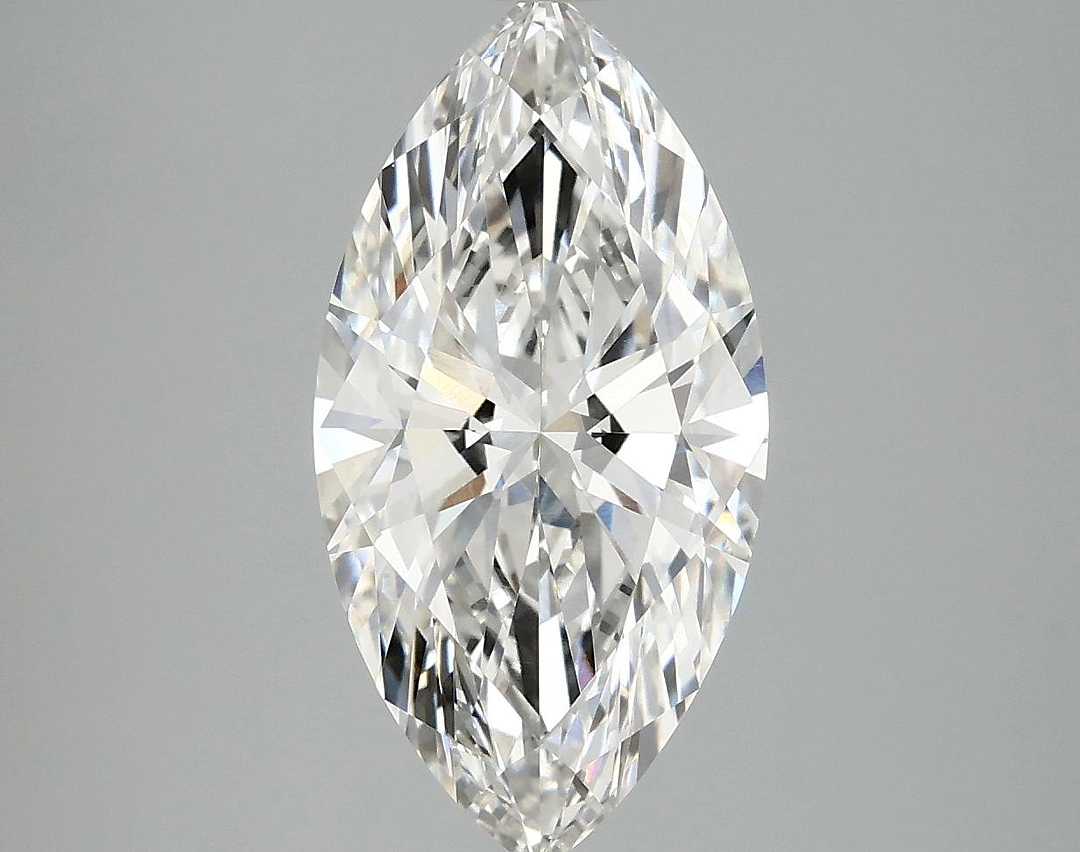 3.09 Carat Marquise Shaped Ideal Cut VVS1 IGI Certified Lab Grown Diamond