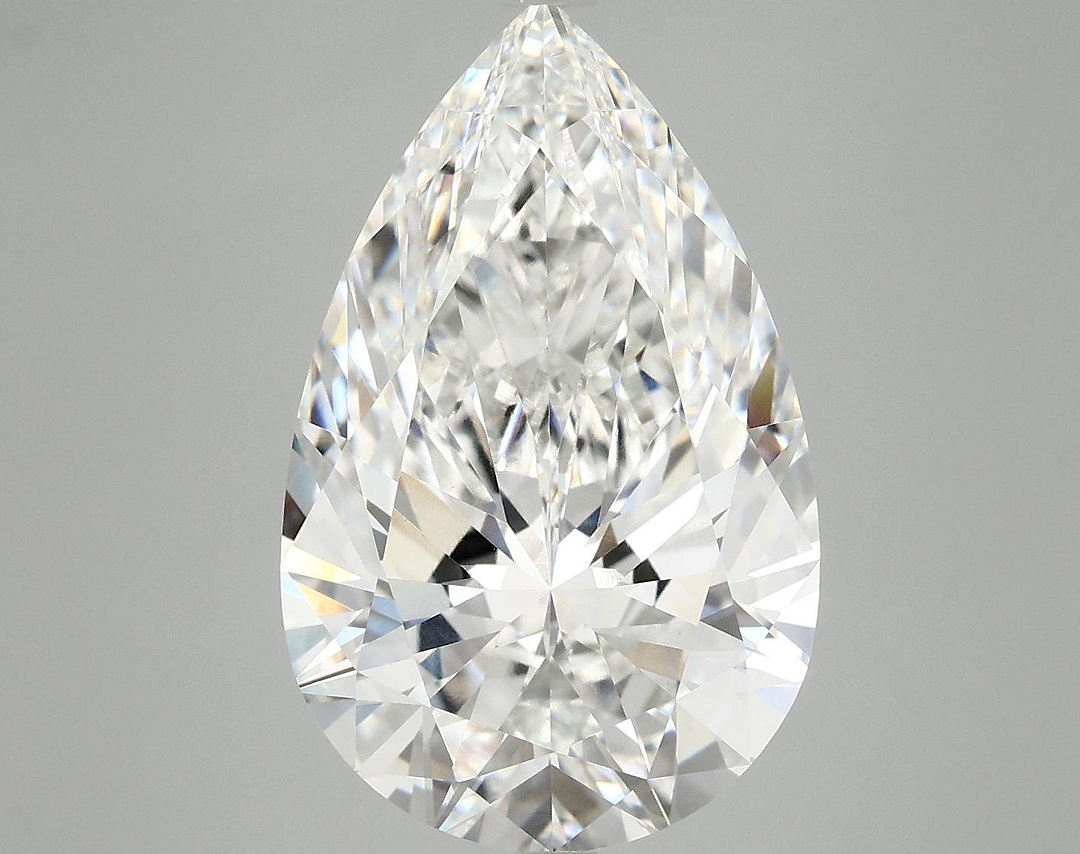 7.0 Carat Pear Shaped Ideal Cut VVS2 IGI Certified Lab Grown Diamond