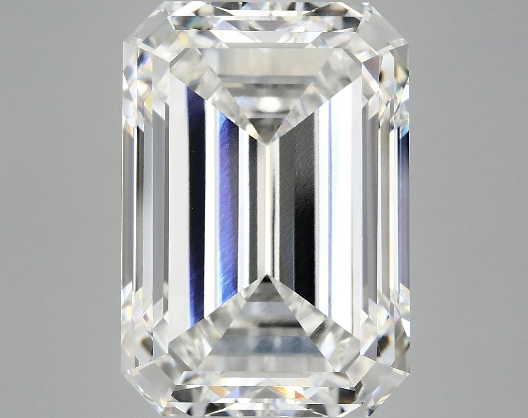 12.18 Carat Emerald Shaped Ideal Cut VVS2 IGI Certified Lab Grown Diamond