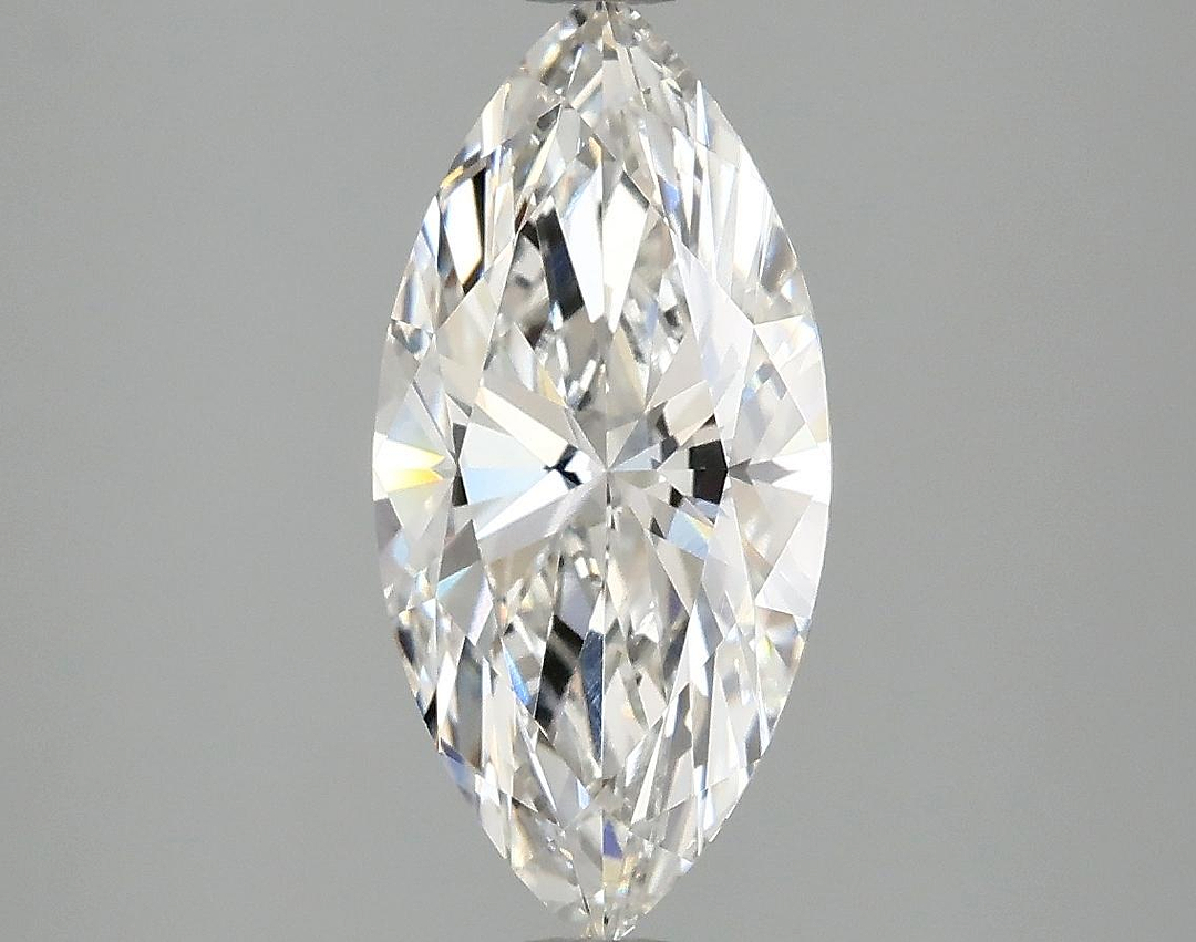 2.05 Carat Marquise Shaped Excellent Cut VVS2 IGI Certified Lab Grown Diamond