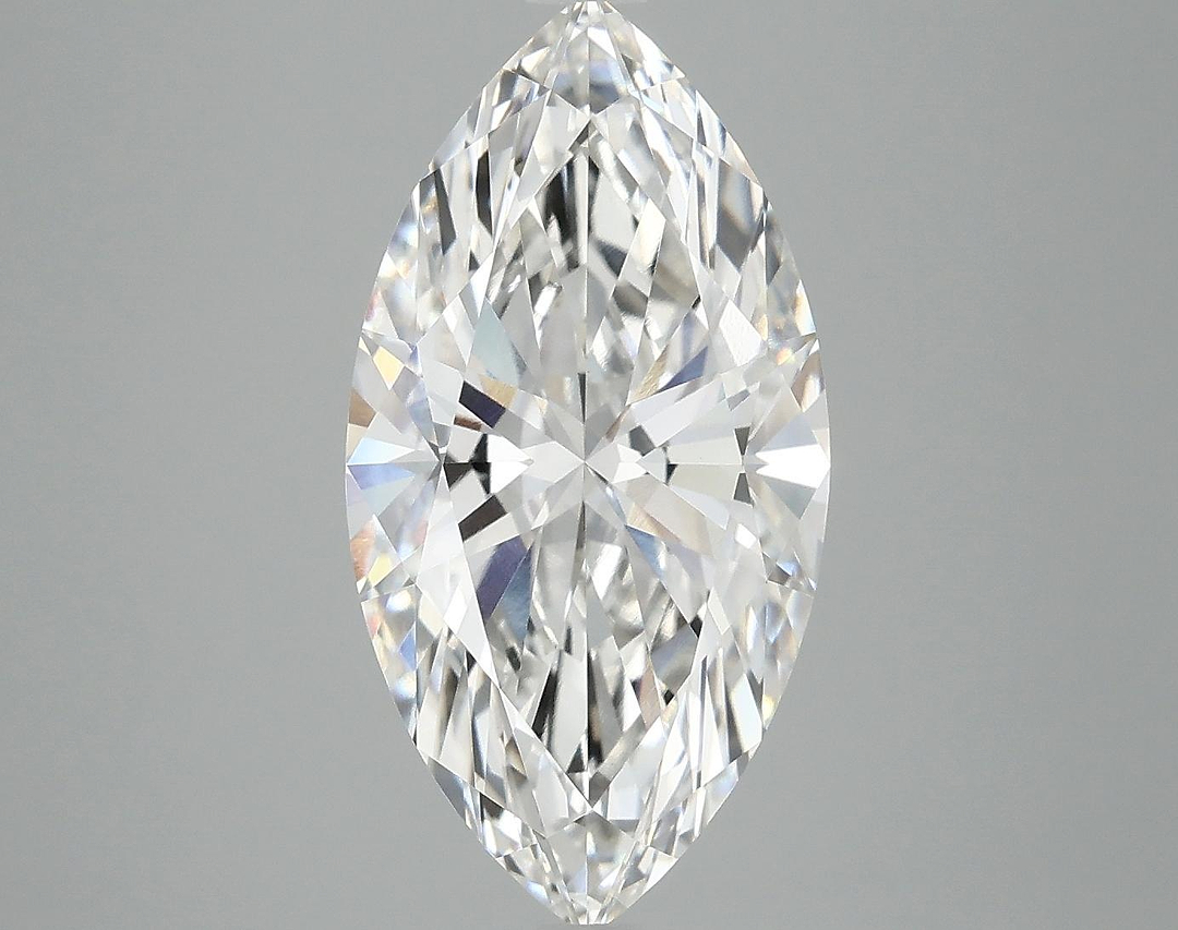 4.09 Carat Marquise Shaped Ideal Cut VVS2 IGI Certified Lab Grown Diamond