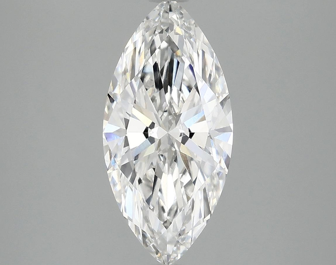 2.08 Carat Marquise Shaped Excellent Cut VVS2 IGI Certified Lab Grown Diamond