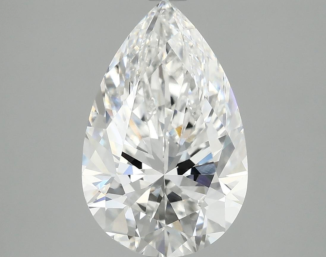 2.87 Carat Pear Shaped Ideal Cut VS2 IGI Certified Lab Grown Diamond