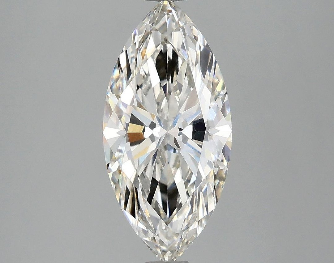 2.09 Carat Marquise Shaped Excellent Cut VVS2 IGI Certified Lab Grown Diamond
