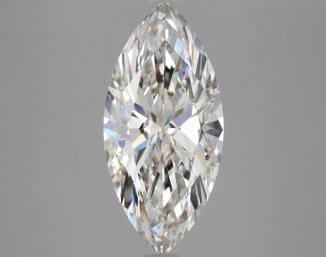 3.69 Carat Marquise Shaped Excellent Cut VVS2 IGI Certified Lab Grown Diamond