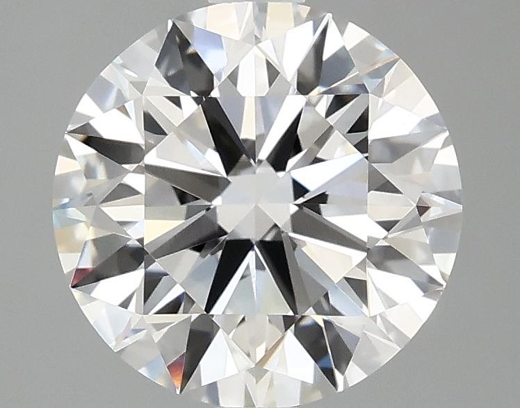 2.52 Carat Round Shaped Ideal Cut VVS2 IGI Certified Lab Grown Diamond