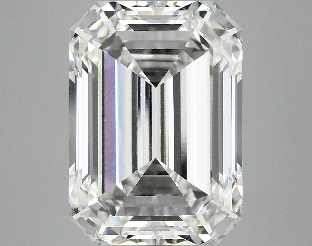 7.19 Carat Emerald Shaped Ideal Cut VVS2 IGI Certified Lab Grown Diamond