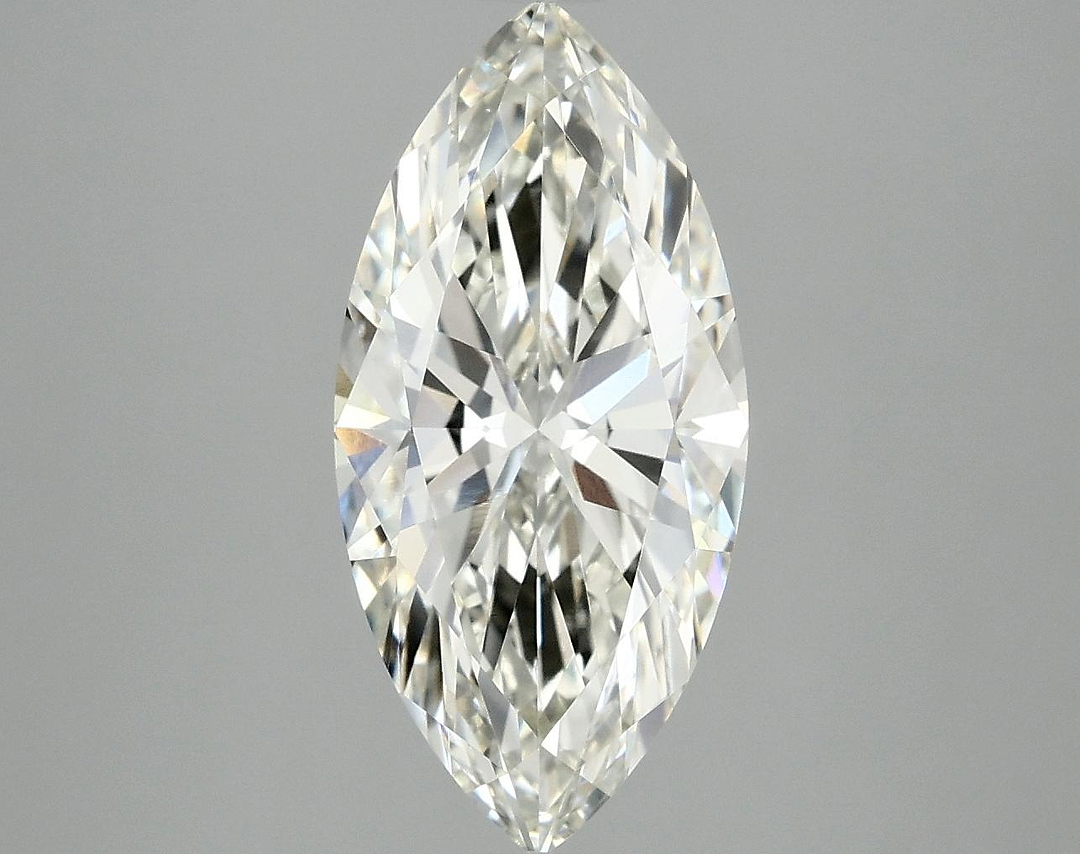 2.98 Carat Marquise Shaped Excellent Cut VVS2 IGI Certified Lab Grown Diamond