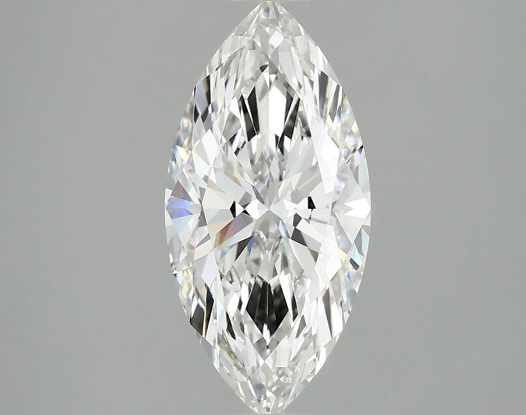 2.03 Carat Marquise Shaped Excellent Cut VVS2 IGI Certified Lab Grown Diamond