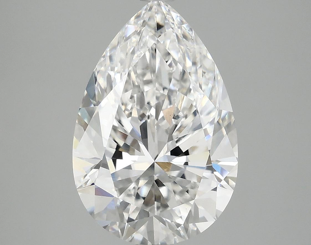 4.07 Carat Pear Shaped Excellent Cut VS1 IGI Certified Lab Grown Diamond
