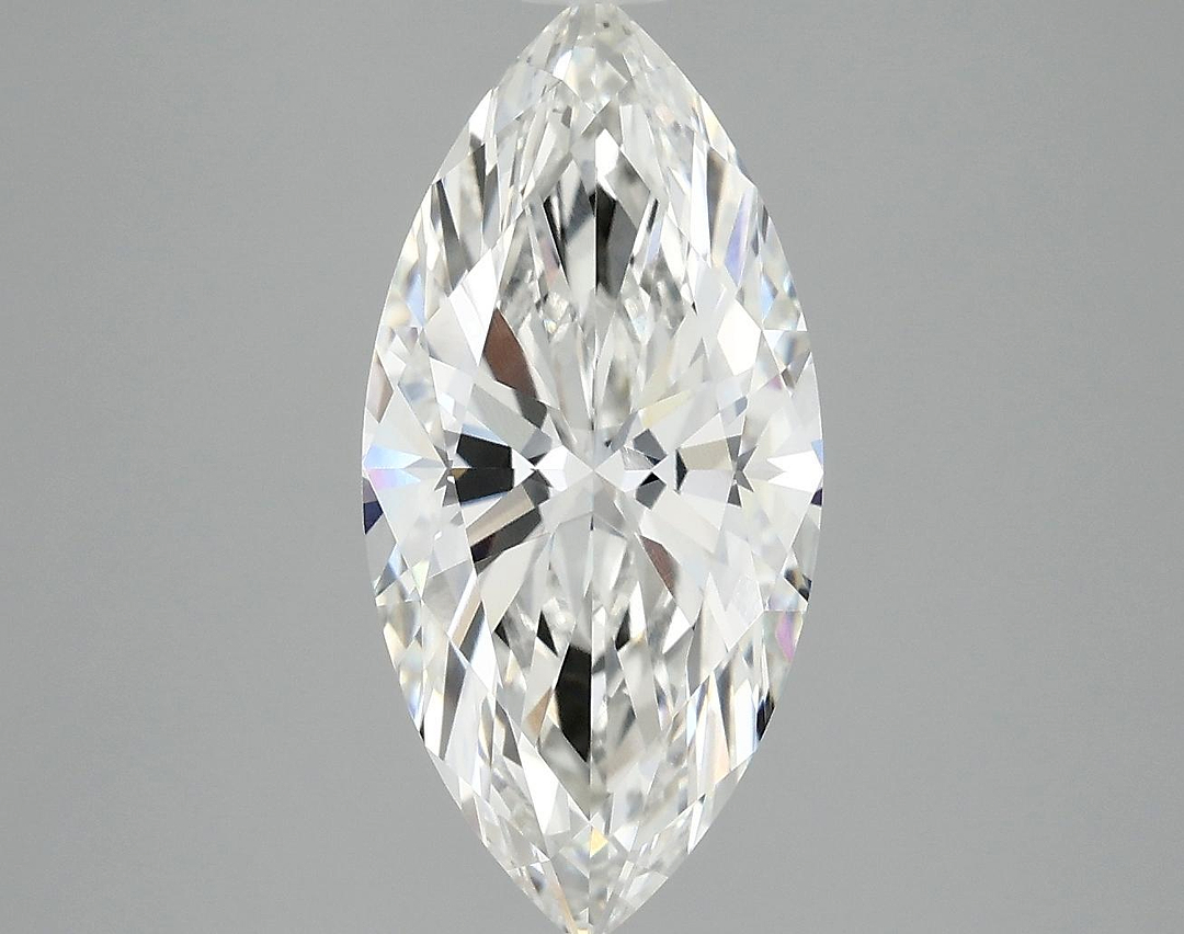 3.03 Carat Marquise Shaped Excellent Cut VVS1 IGI Certified Lab Grown Diamond