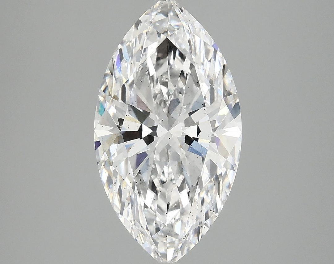 3.04 Carat Marquise Shaped Excellent Cut SI1 IGI Certified Lab Grown Diamond