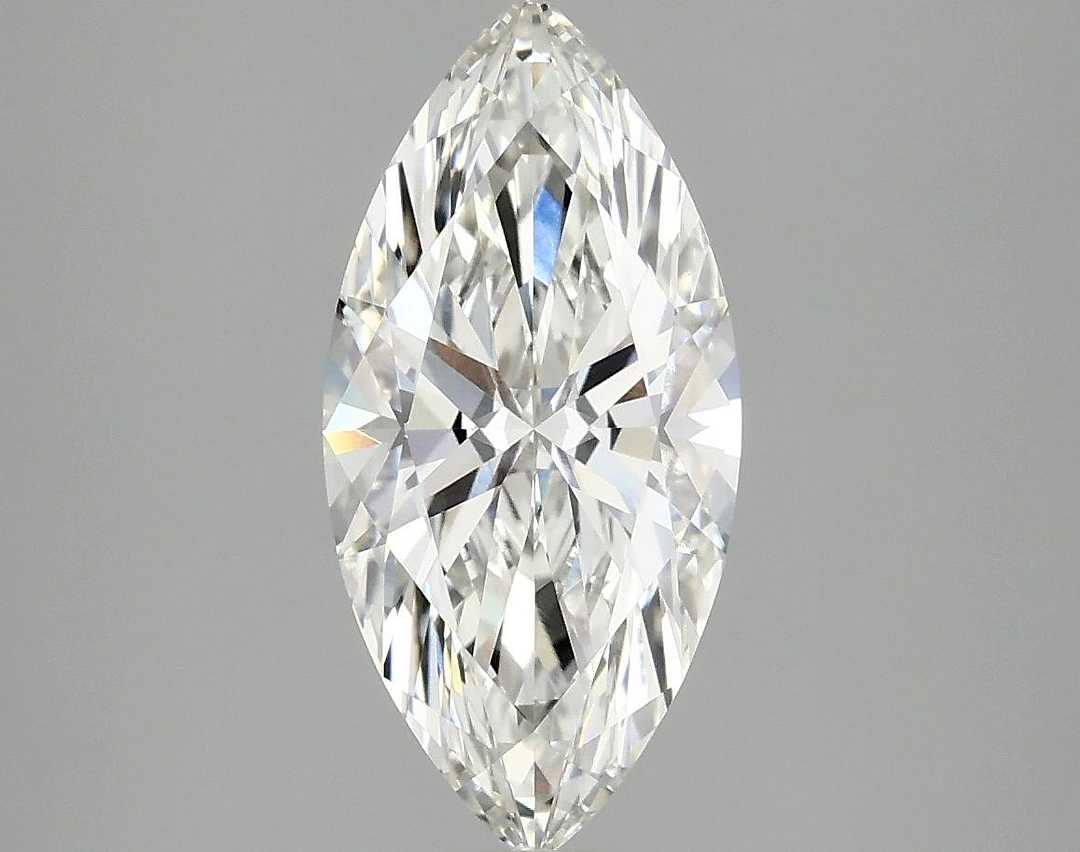 2.1 Carat Marquise Shaped Excellent Cut VVS1 IGI Certified Lab Grown Diamond