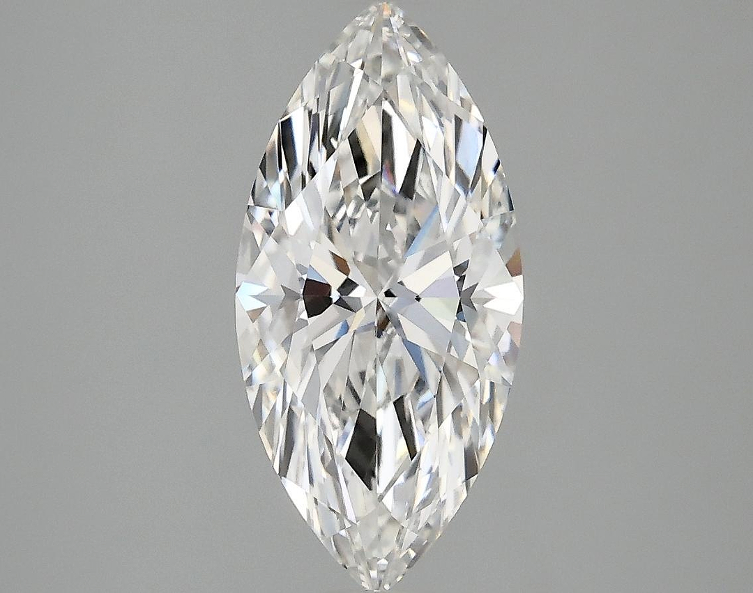 2.01 Carat Marquise Shaped Excellent Cut VVS2 IGI Certified Lab Grown Diamond