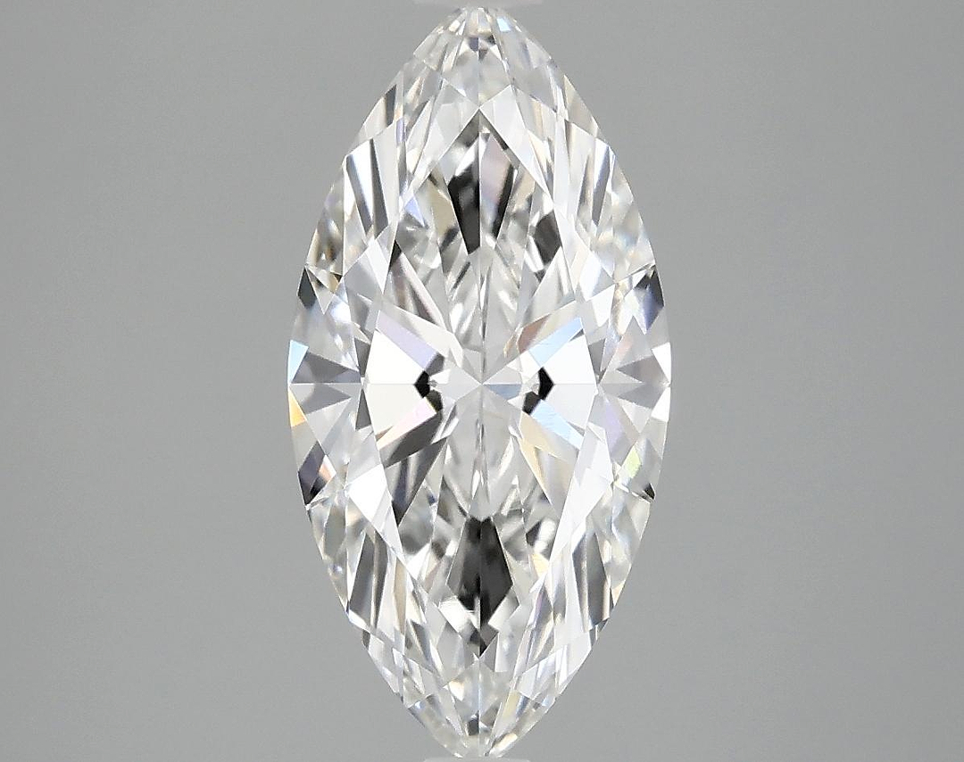 2.1 Carat Marquise Shaped Ideal Cut VVS2 IGI Certified Lab Grown Diamond