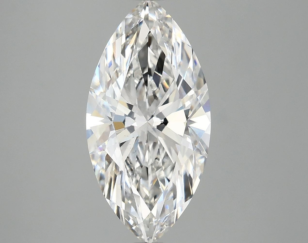 3.07 Carat Marquise Shaped Ideal Cut VS2 IGI Certified Lab Grown Diamond
