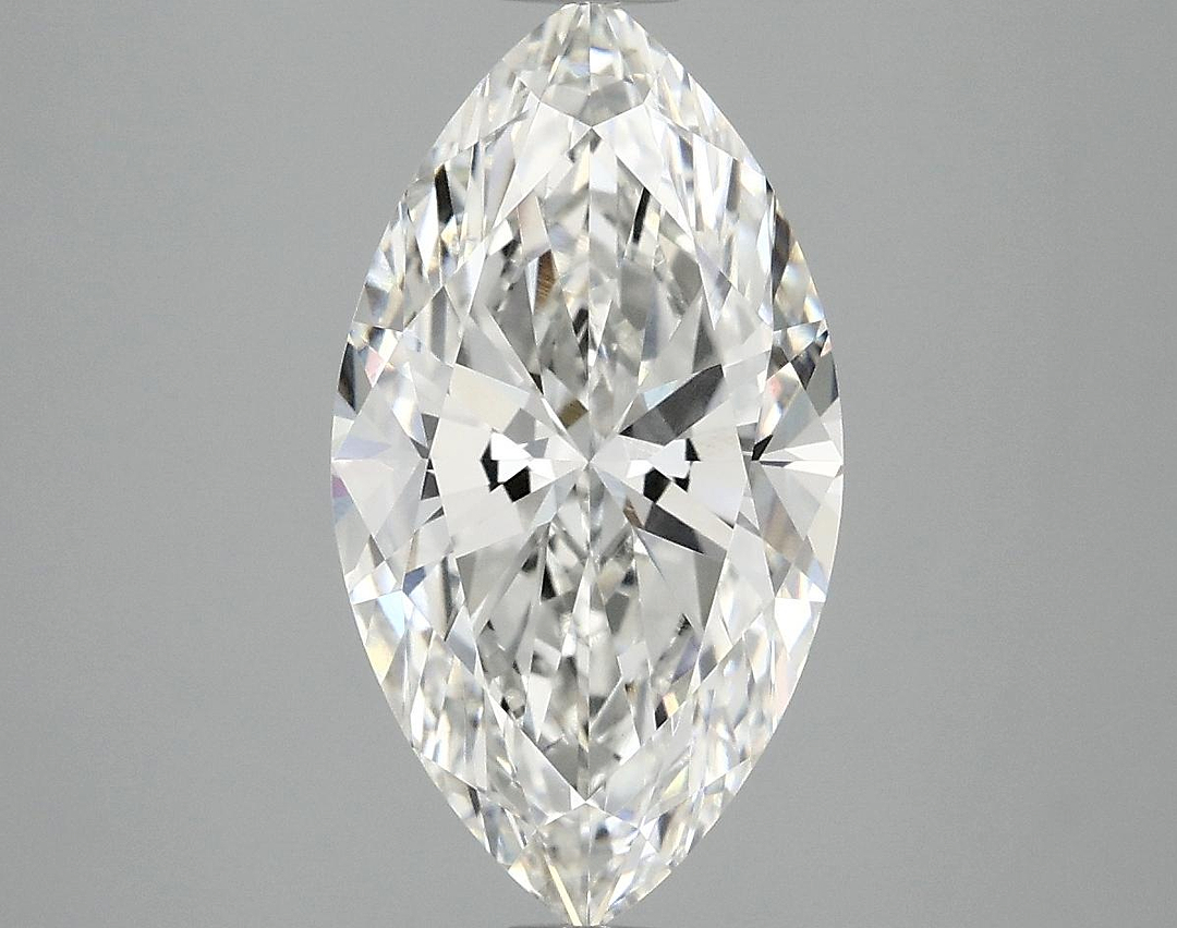 3.09 Carat Marquise Shaped Excellent Cut VVS2 IGI Certified Lab Grown Diamond