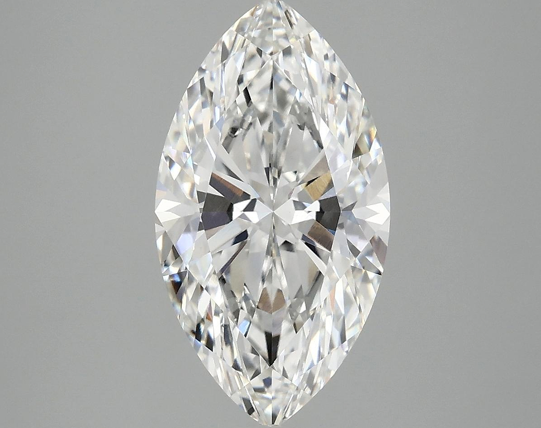 3.02 Carat Marquise Shaped Excellent Cut VVS2 IGI Certified Lab Grown Diamond