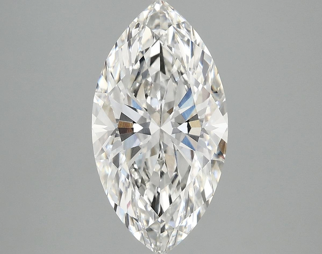 3.02 Carat Marquise Shaped Excellent Cut VVS2 IGI Certified Lab Grown Diamond