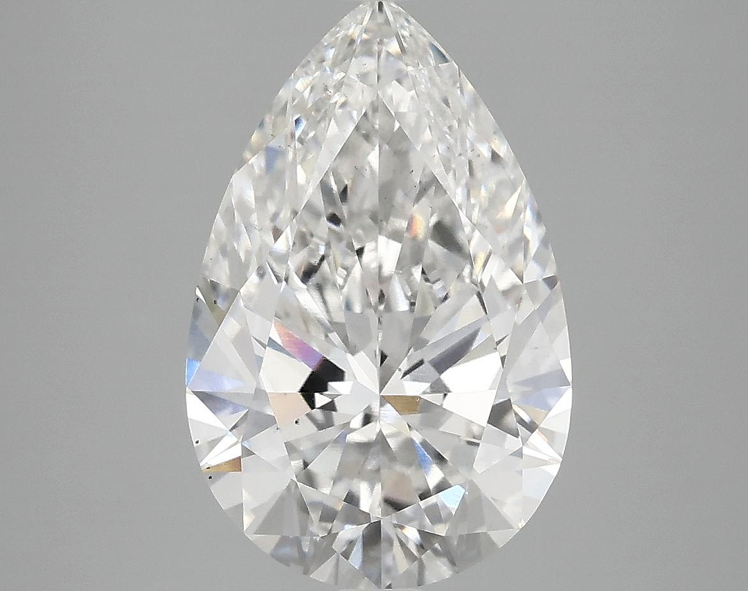 4.06 Carat Pear Shaped Ideal Cut VS2 IGI Certified Lab Grown Diamond