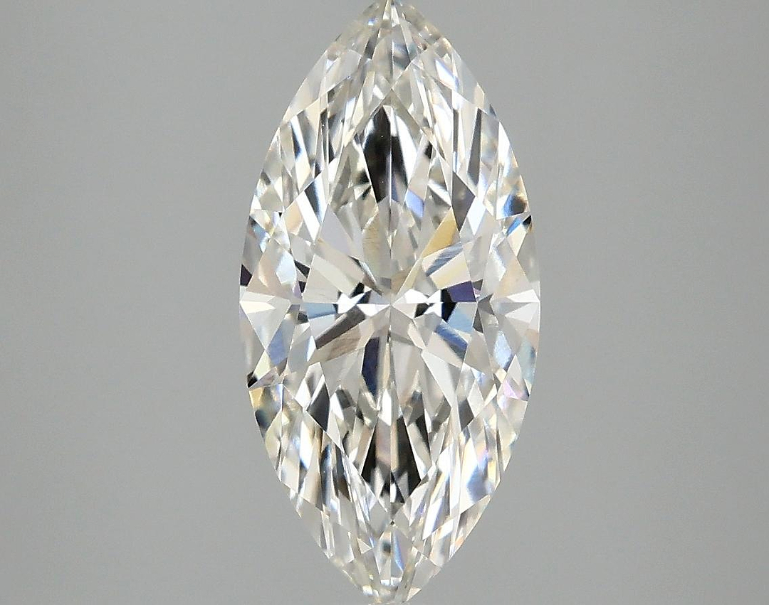 2.06 Carat Marquise Shaped Excellent Cut VVS2 IGI Certified Lab Grown Diamond