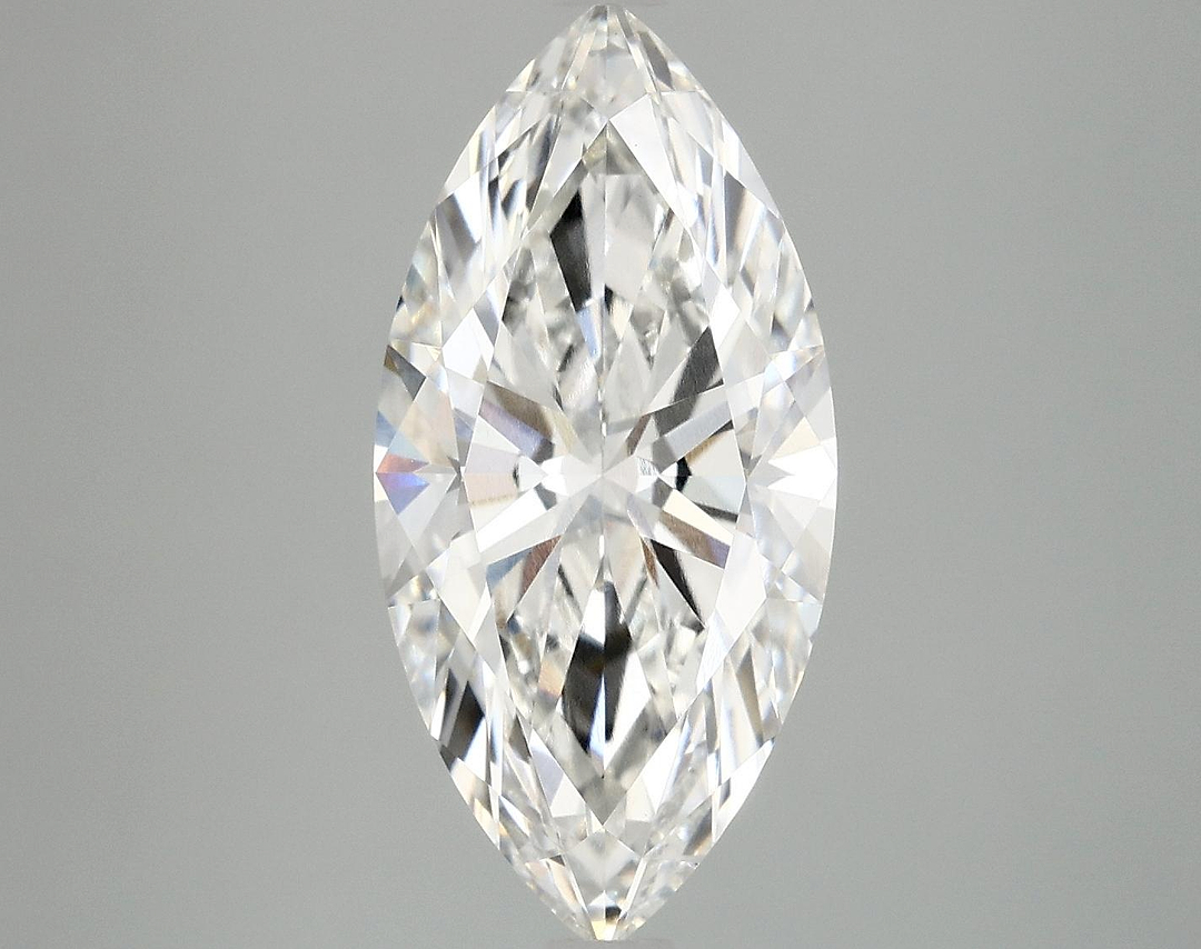4.07 Carat Marquise Shaped Excellent Cut VVS2 IGI Certified Lab Grown Diamond