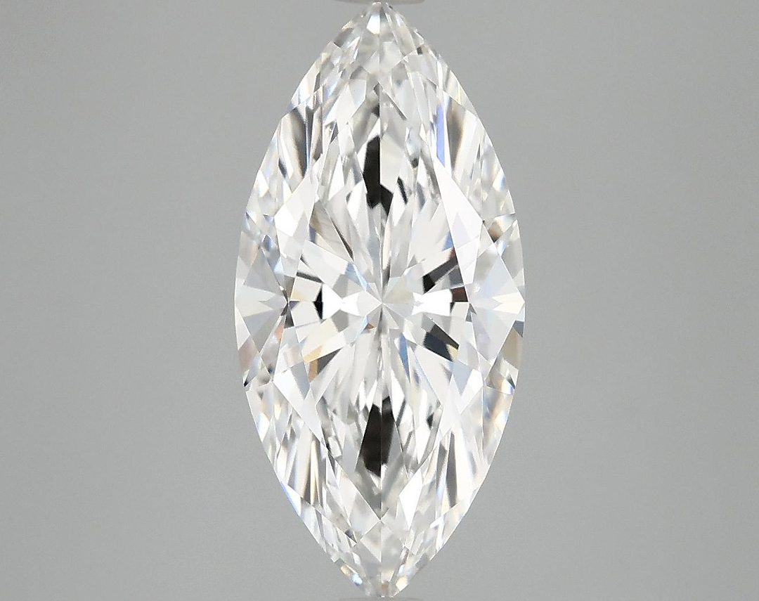 3.09 Carat Marquise Shaped Excellent Cut VVS2 IGI Certified Lab Grown Diamond