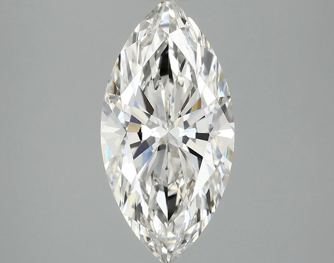2.04 Carat Marquise Shaped Ideal Cut VVS2 IGI Certified Lab Grown Diamond