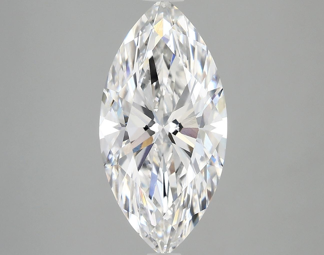 3.07 Carat Marquise Shaped Ideal Cut VVS2 IGI Certified Lab Grown Diamond
