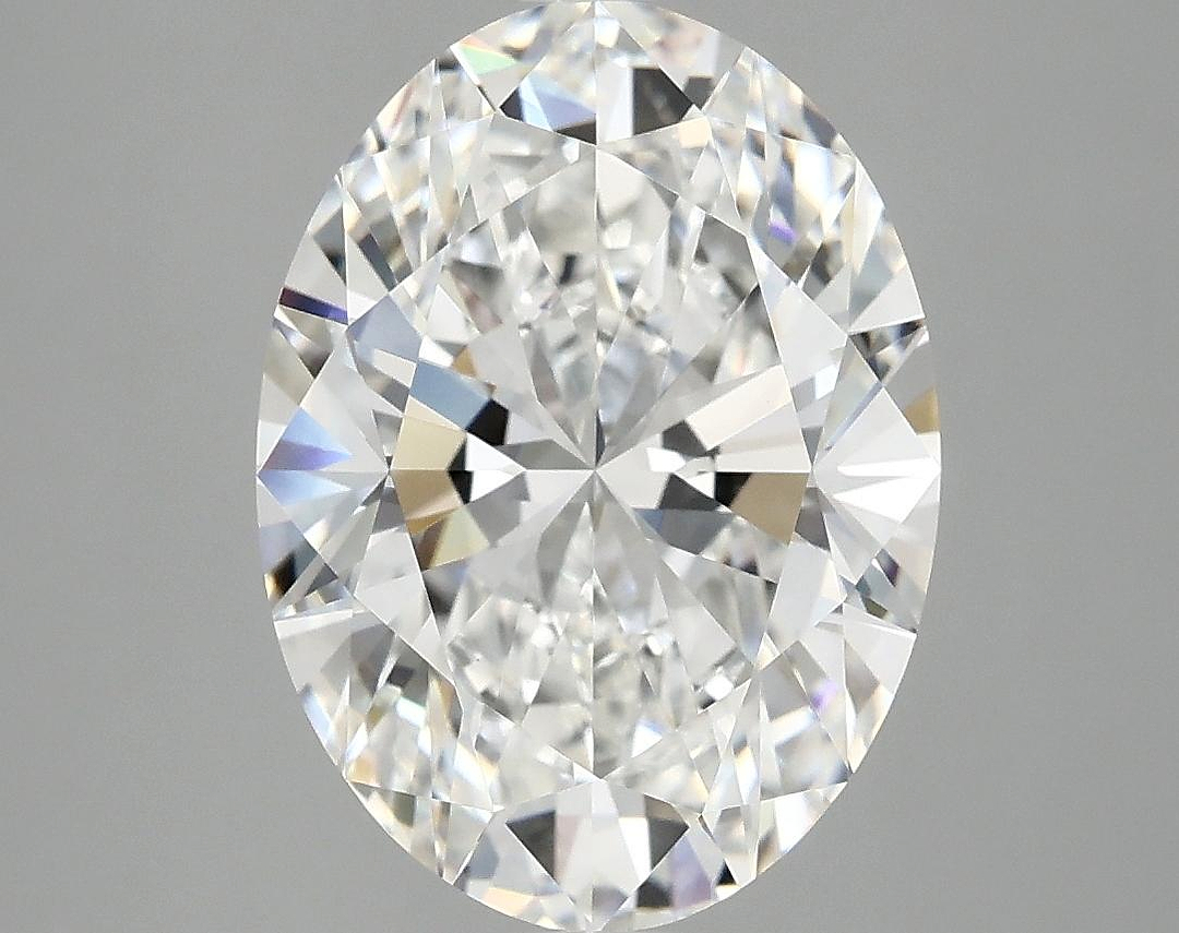 4.08 Carat Oval Shaped Excellent Cut VVS2 IGI Certified Lab Grown Diamond