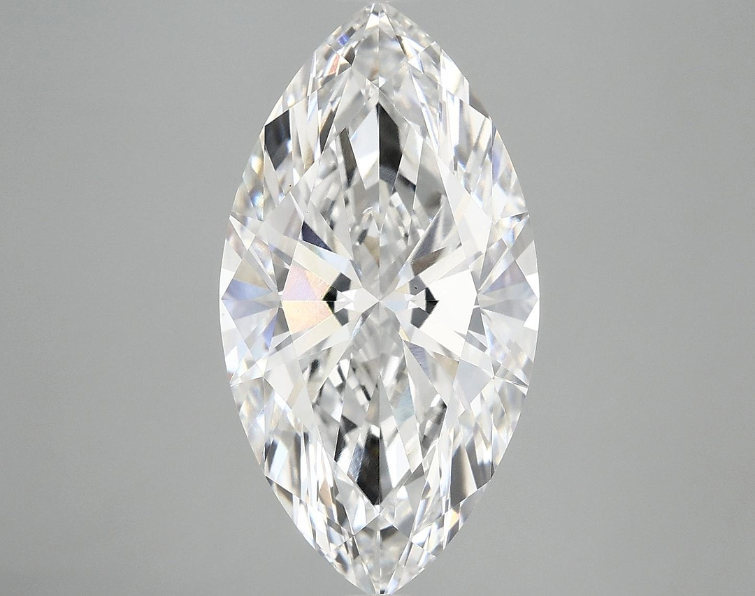 4.88 Carat Marquise Shaped Excellent Cut VS2 IGI Certified Lab Grown Diamond