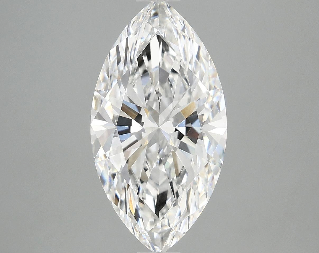 3.06 Carat Marquise Shaped Excellent Cut VVS2 IGI Certified Lab Grown Diamond