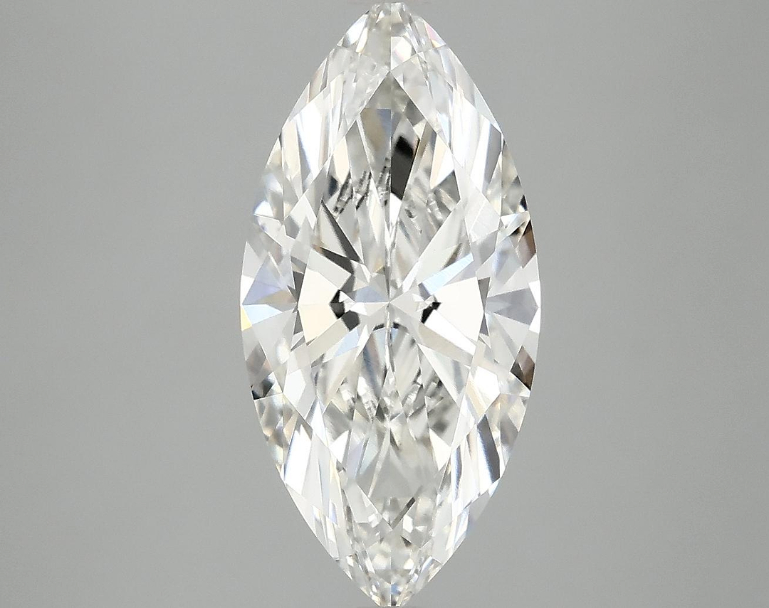 3.04 Carat Marquise Shaped Excellent Cut VVS2 IGI Certified Lab Grown Diamond