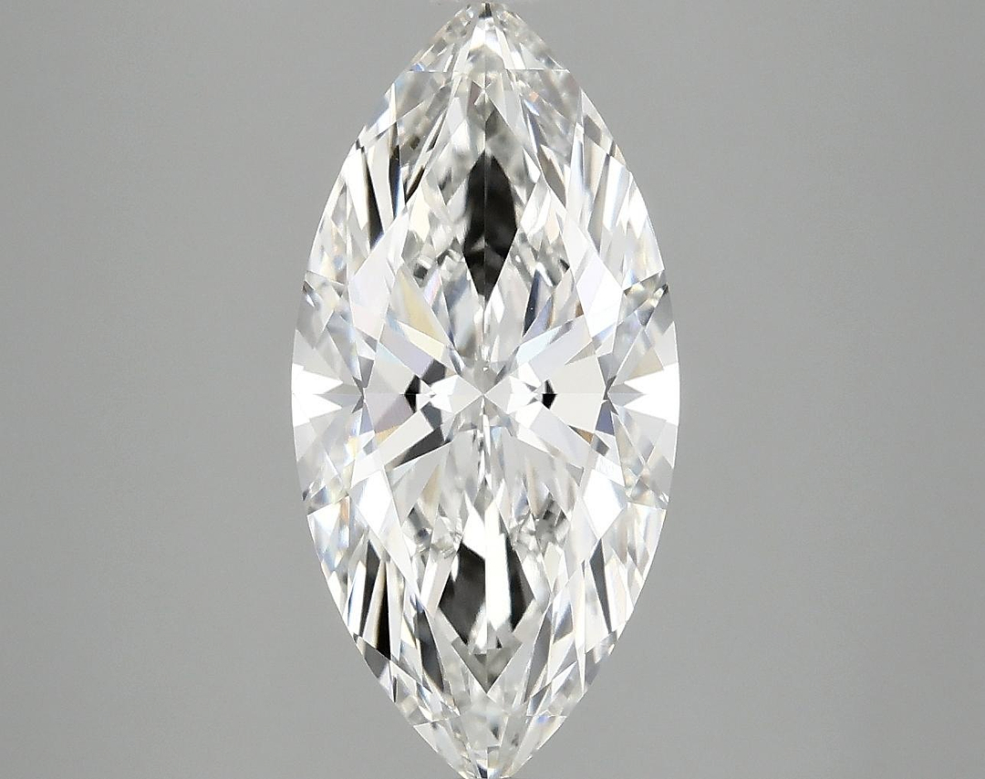 3.03 Carat Marquise Shaped Excellent Cut VVS2 IGI Certified Lab Grown Diamond