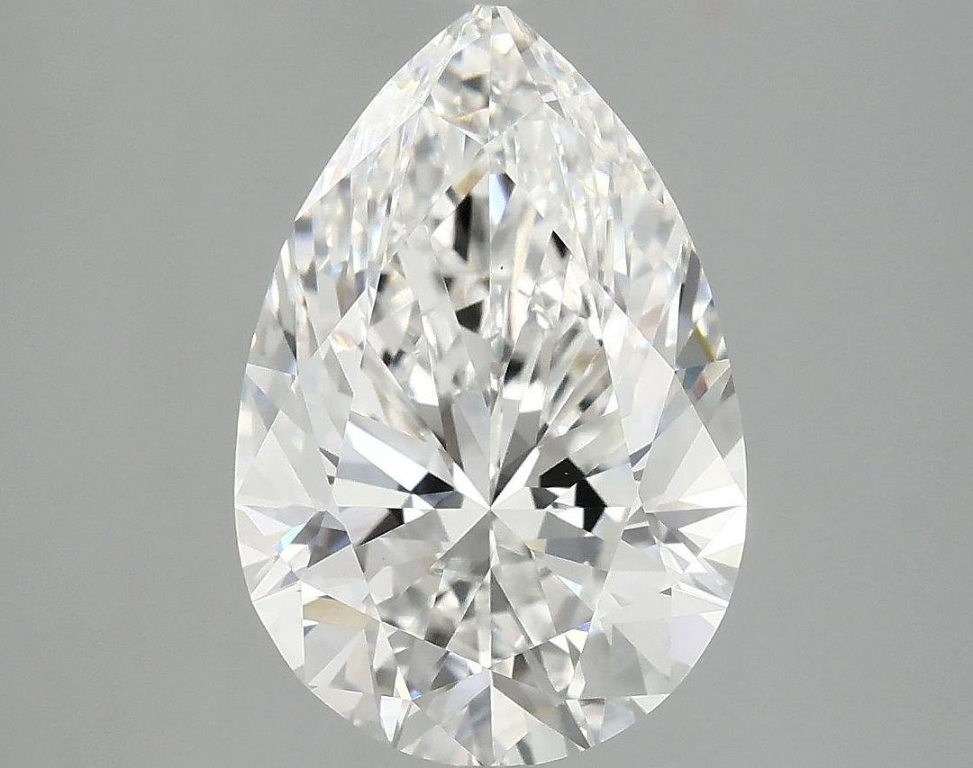 4.0 Carat Pear Shaped Excellent Cut VS1 IGI Certified Lab Grown Diamond