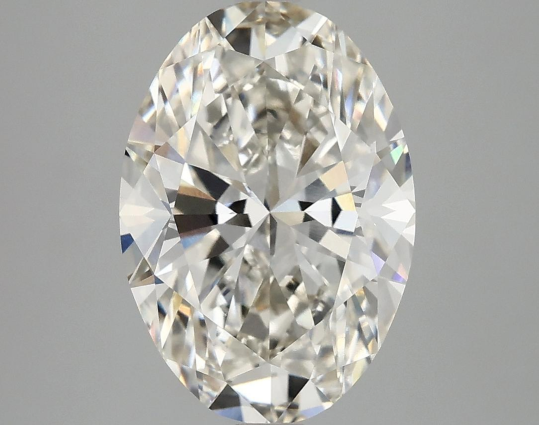 3.95 Carat Oval Shaped Ideal Cut VVS2 IGI Certified Lab Grown Diamond