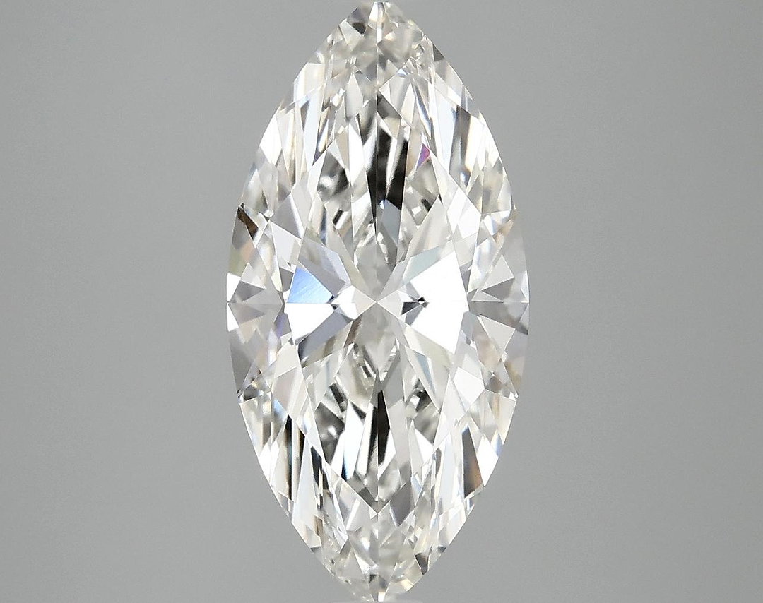 3.04 Carat Marquise Shaped Excellent Cut VVS2 IGI Certified Lab Grown Diamond