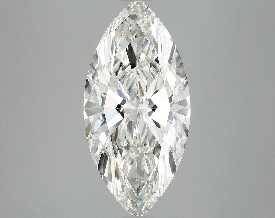 3.54 Carat Marquise Shaped Excellent Cut VVS2 IGI Certified Lab Grown Diamond