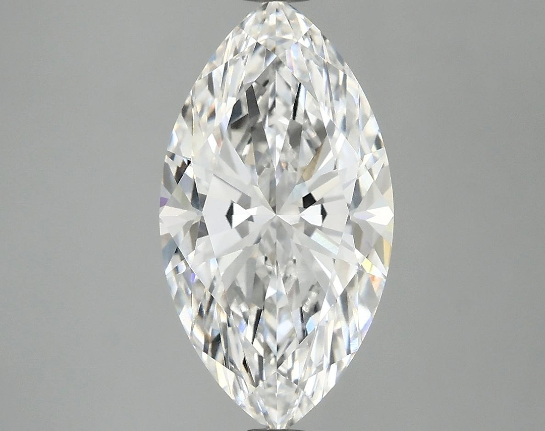 3.09 Carat Marquise Shaped Excellent Cut VVS2 IGI Certified Lab Grown Diamond
