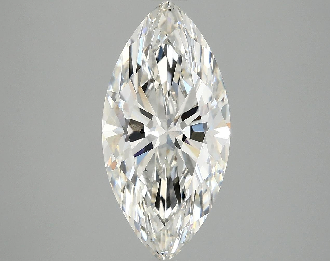 3.03 Carat Marquise Shaped Excellent Cut VVS2 IGI Certified Lab Grown Diamond